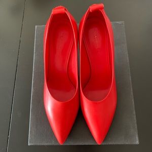 NEVER WORN WITH BOX Jill Sander Red Heels, Size 37